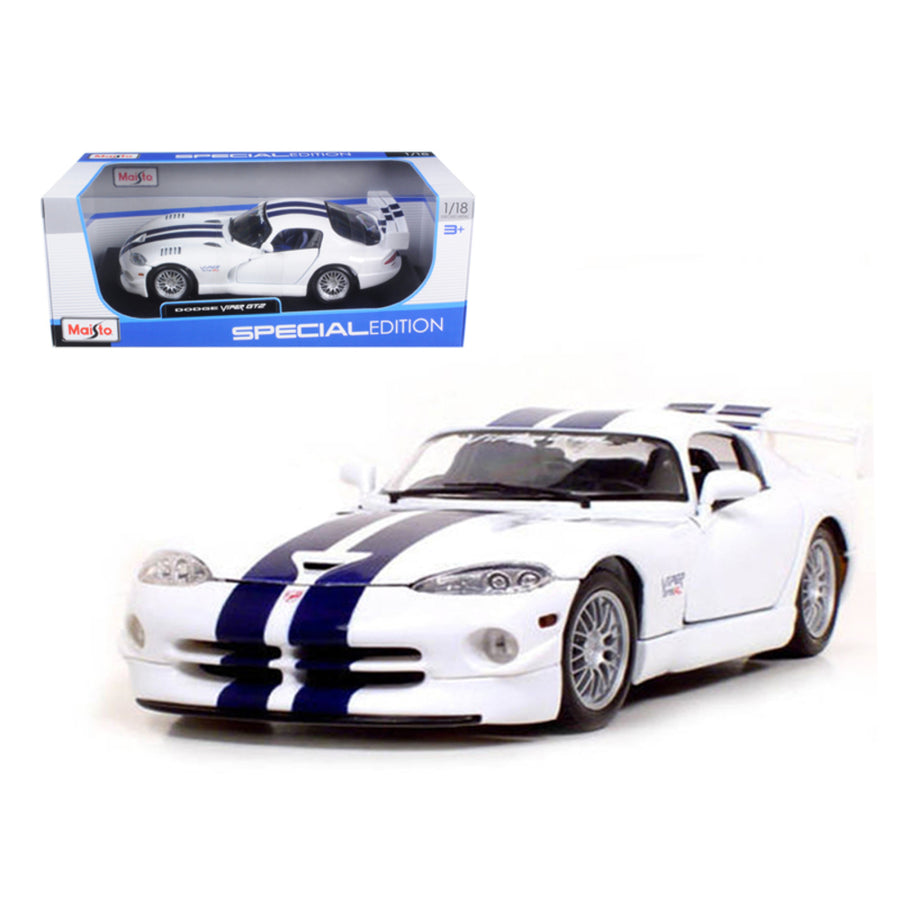 Dodge Viper Gt2 1/18 Diecast Model Car By Maisto 31845w