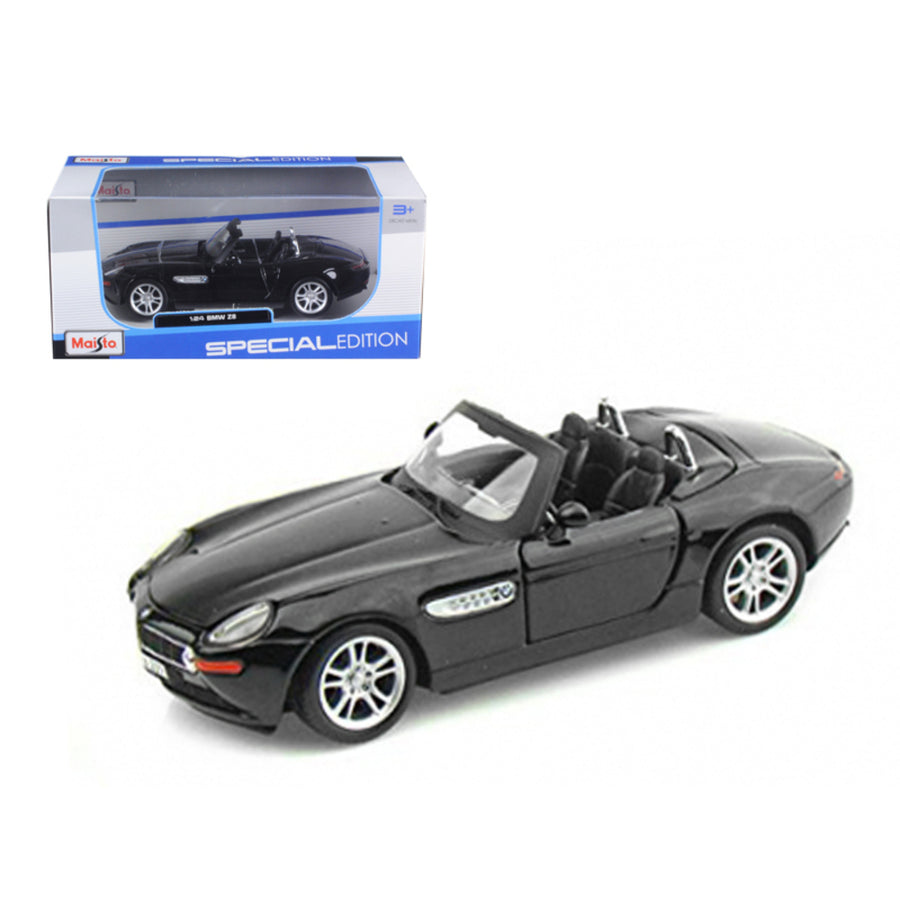 Bmw Z8 Diecast Car Model 1/24 Black Die Cast Car Model By Maisto 31996bk