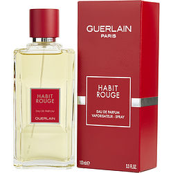 Habit Rouge By Guerlain Eau De Parfum Spray 3.3 Oz