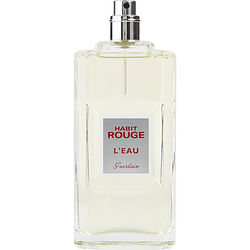 Habit Rouge L'eau By Guerlain Edt Spray 3.3 Oz *tester