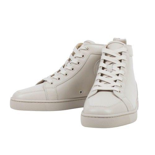 Men's Rantus Leather Hi-Top Sneakers - Ivory