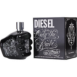 Diesel Only The Brave Tattoo By Diesel Edt Spray 4.2 Oz