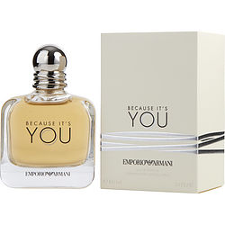 Emporio Armani Because It's You By Giorgio Armani Eau De Parfum Spray 3.4 Oz