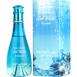 Cool Water Into The Ocean By Davidoff Edt Spray 3.4 Oz (limited Edition)