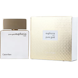 Euphoria Pure Gold By Calvin Klein Eau De Parfum Spray 3.4 Oz