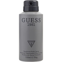 Guess 1981 By Guess Deodorant Body Spray 5 Oz