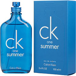 Ck One Summer By Calvin Klein Edt Spray 3.4 Oz (limited Edition 2018)