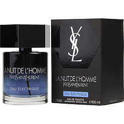 La Nuit De L'homme Yves Saint Laurent Eau Electrique By Yves Saint Laurent Edt Spray 3.3 Oz