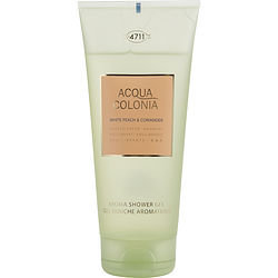 4711 Acqua Colonia By 4711 White Peach & Coriander Shower Gel 6.8 Oz