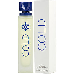 Cold By Benetton Edt Spray 3.3 Oz (new Packaging)