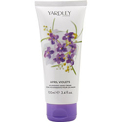 Yardley By Yardley April Violets Hand Cream 3.4 Oz