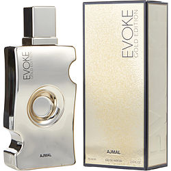 Ajmal Evoke Gold By Ajmal Eau De Parfum Spray 2.5 Oz