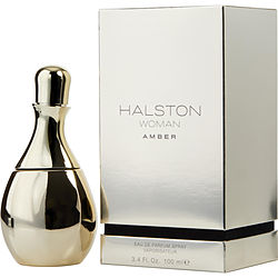 Halston Woman Amber By Halston Eau De Parfum Spray 3.4 Oz