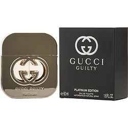 Gucci Guilty Platinum By Gucci Edt Spray 1.6 Oz