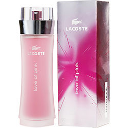 Love Of Pink By Lacoste Edt Spray 3 Oz