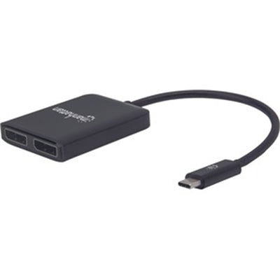 USB C to Dual DP Adapter