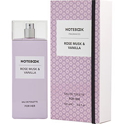 Notebook Rose Musk & Vanilla By Selectiva Edt Spray 3.4 Oz