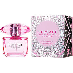 Versace Bright Crystal Absolu By Gianni Versace Eau De Parfum Spray 3 Oz