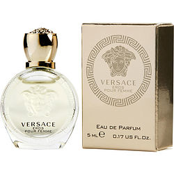 Versace Eros Pour Femme By Gianni Versace Eau De Parfum .17 Oz Mini