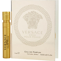 Versace Eros Pour Femme By Gianni Versace Eau De Parfum Spray Vial On Card