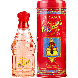 Red Jeans By Gianni Versace Edt Spray 2.5 Oz (new Packaging)