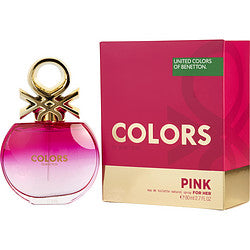 Colors De Benetton Pink By Benetton Edt Spray 2.7 Oz