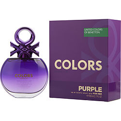 Colors De Benetton Purple By Benetton Edt Spray 2.7 Oz