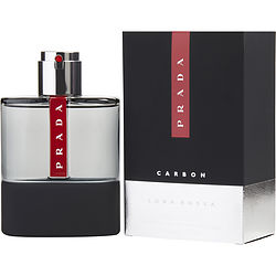 Prada Luna Rossa Carbon By Prada Edt Spray 3.4 Oz