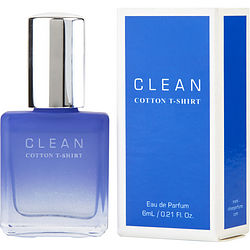 Clean Cotton T-shirt By Clean Eau De Parfum .21 Oz Mini