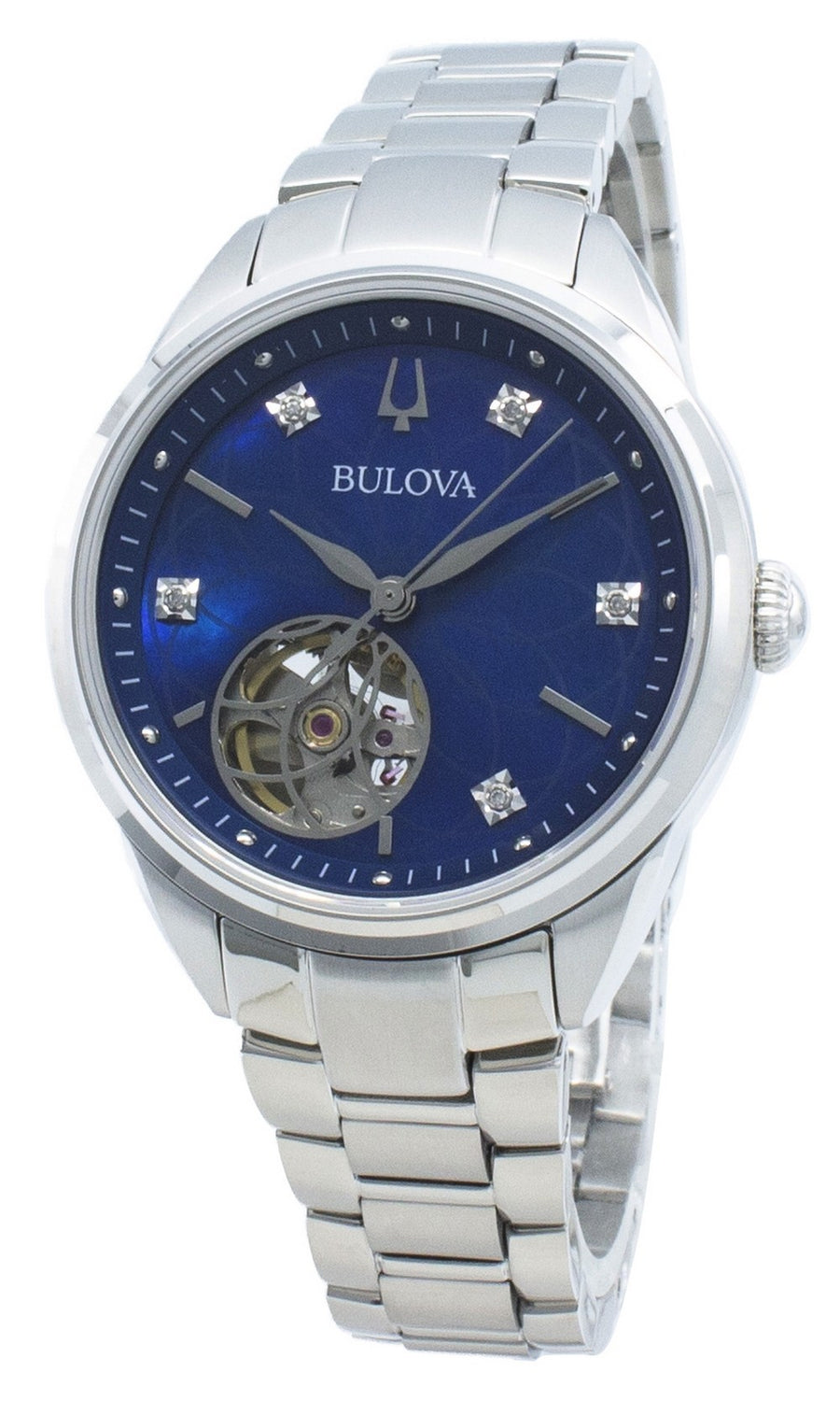 Bulova Classics 96p191 Diamond Accents Automatic Women’s Watch