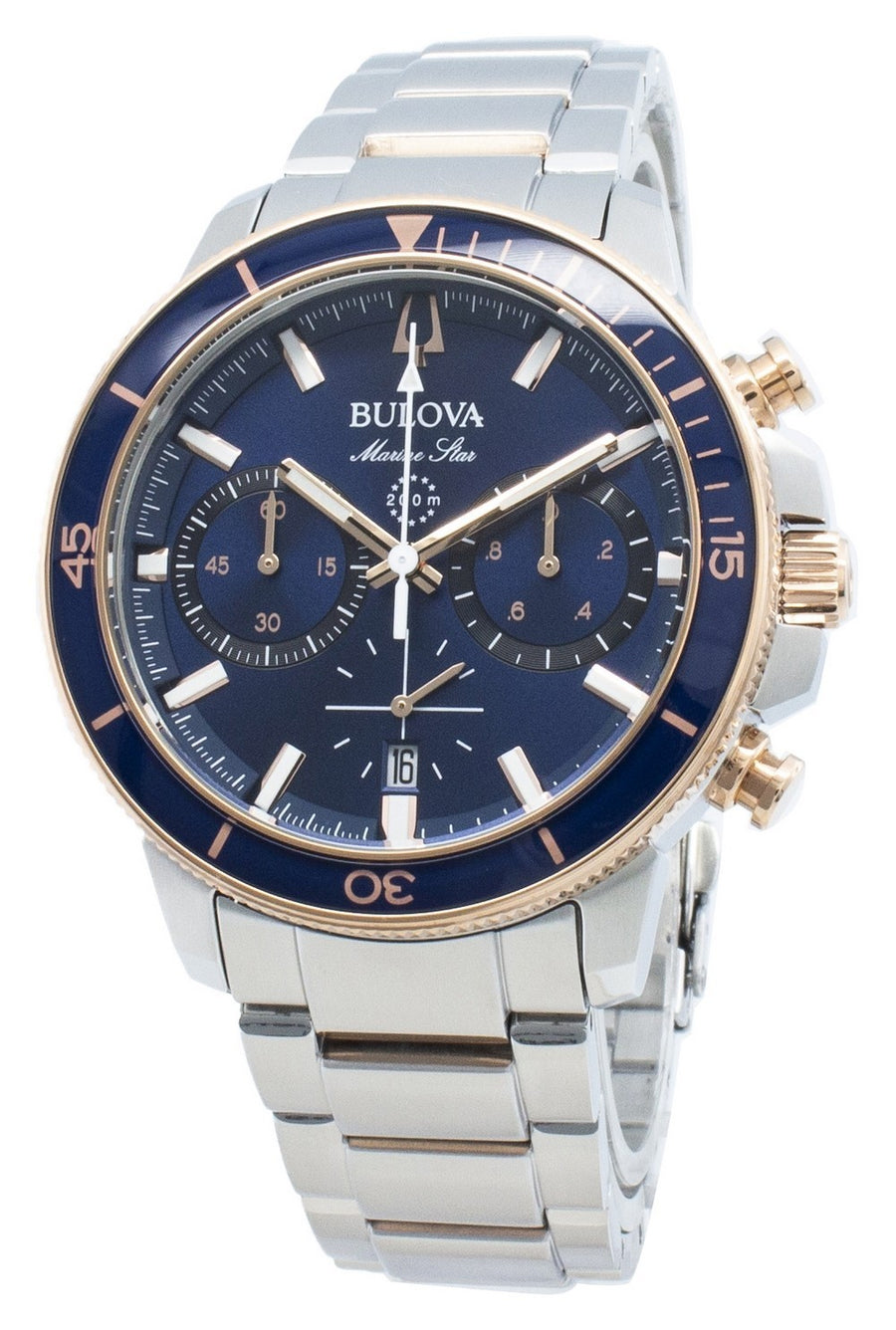 Bulova Marine Star 98b301 Chronograph Quartz Men's Watch