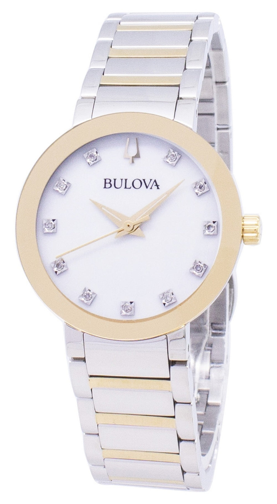 Bulova Modern 98p180 Diamond Accents Quartz Women's Watch