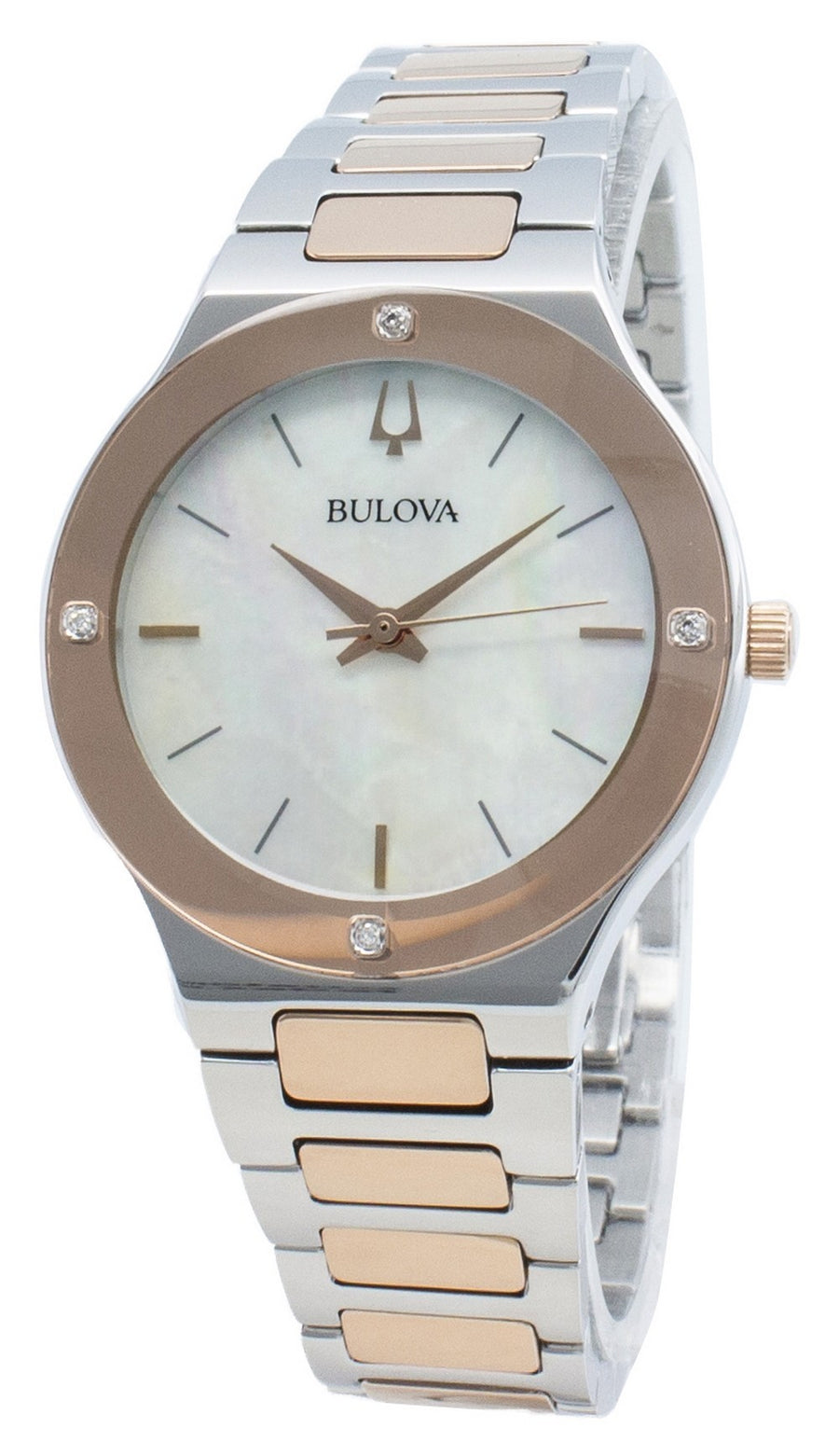 Bulova 98r274 Diamond Accents Quartz Women's Watch