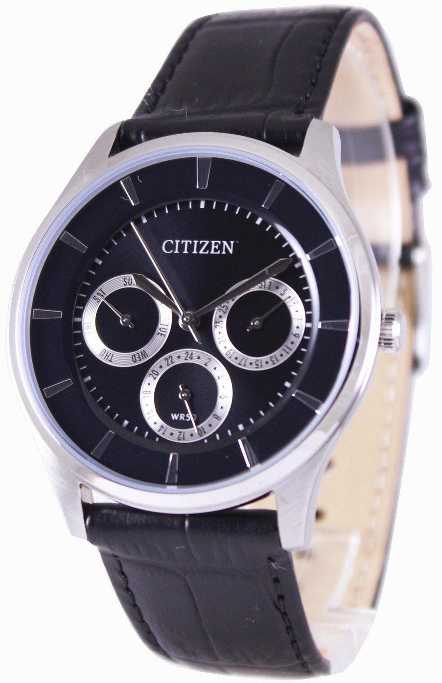 Citizen Multifunction Quartz Black Dial Ag8351-01e Men's Watch