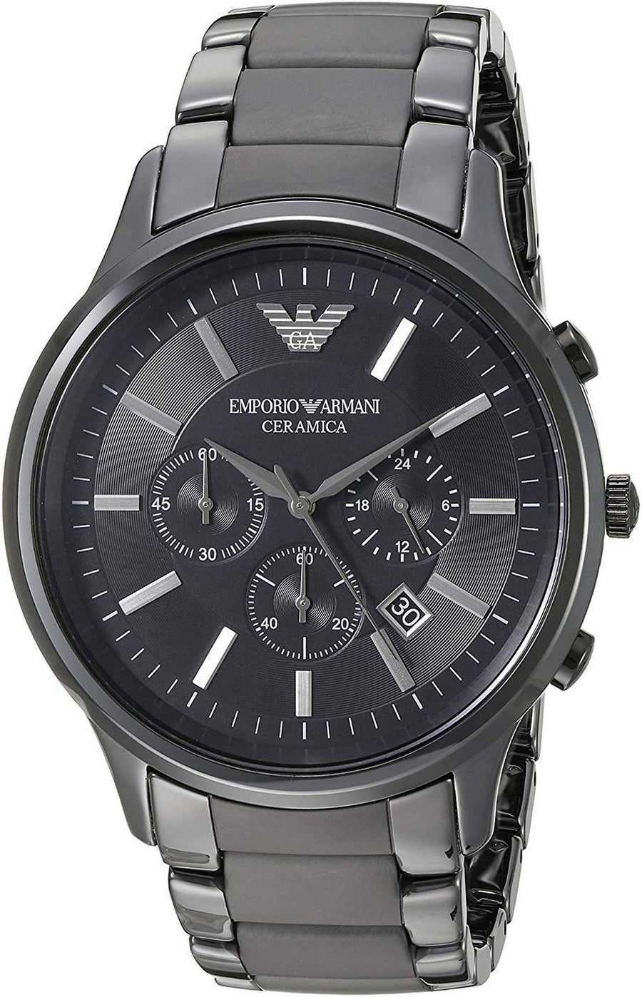 Emporio Armani Ceramica Ar1451 Chronograph Quartz Men's Watch