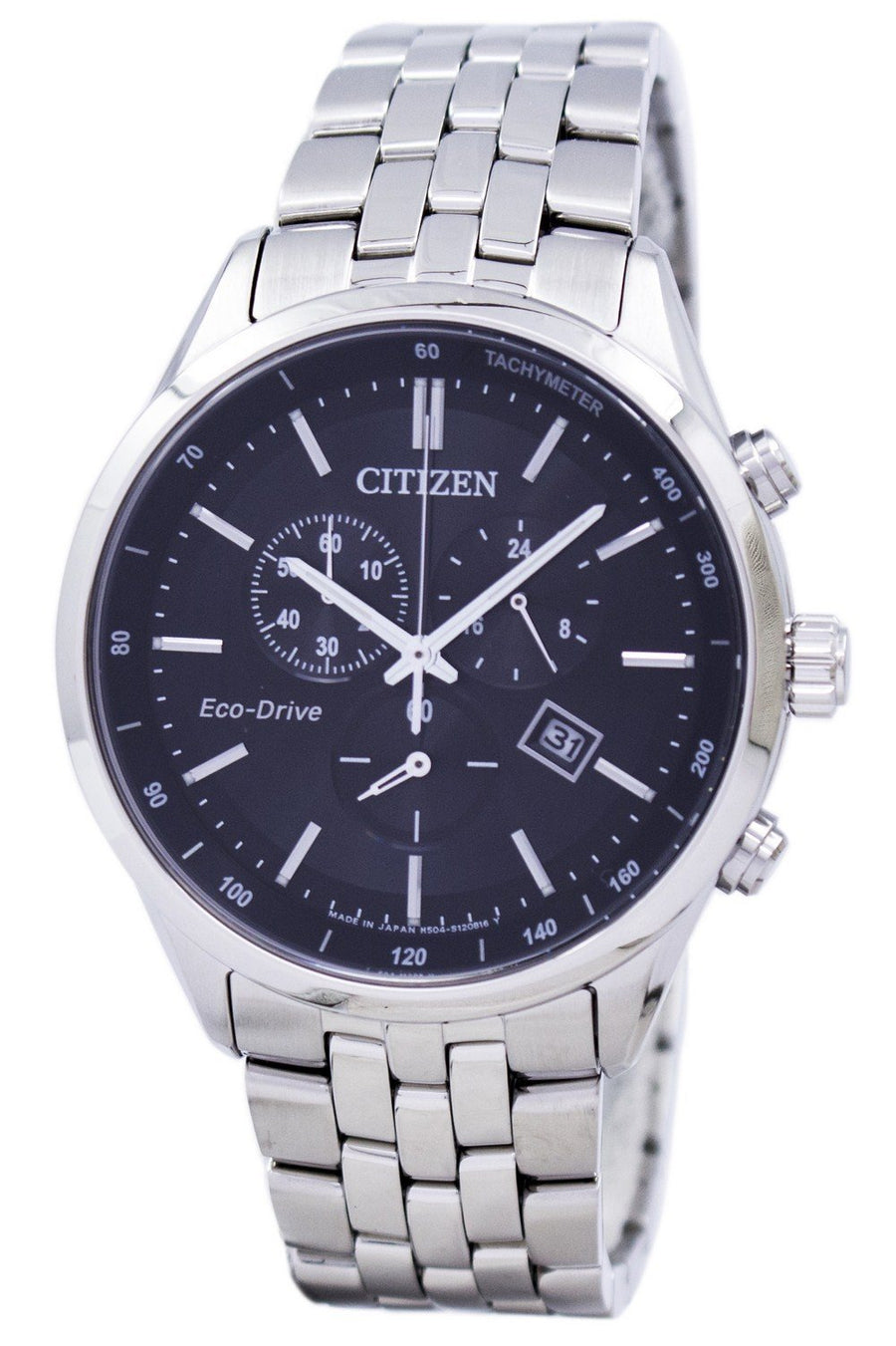 Citizen Eco-drive Chronograph Tachymeter At2140-55e Men's Watch