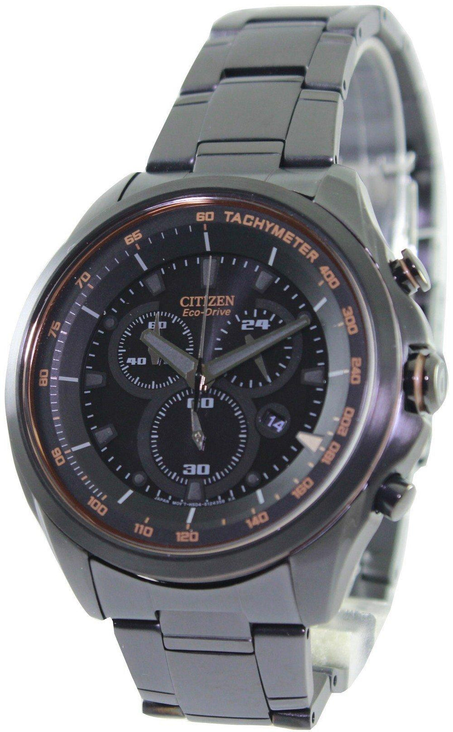 Citizen Wdr Eco-drive Chronograph Tachymeter At2187-51e Men's Watch