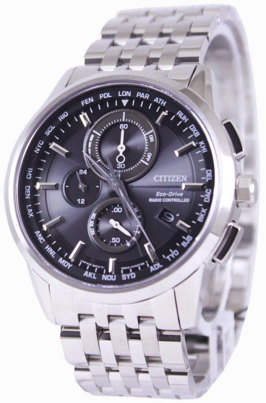 Citizen Eco-drive Radio Controlled World Time At8110-61e Men's Watch