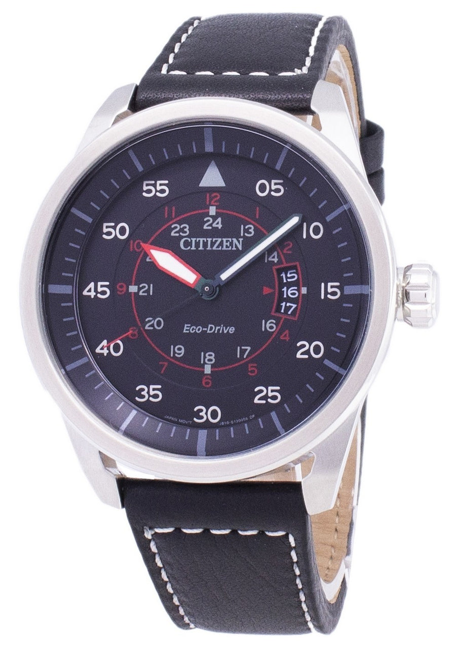 Citizen Avion Eco-drive Aw1361-01e Analog Men's Watch