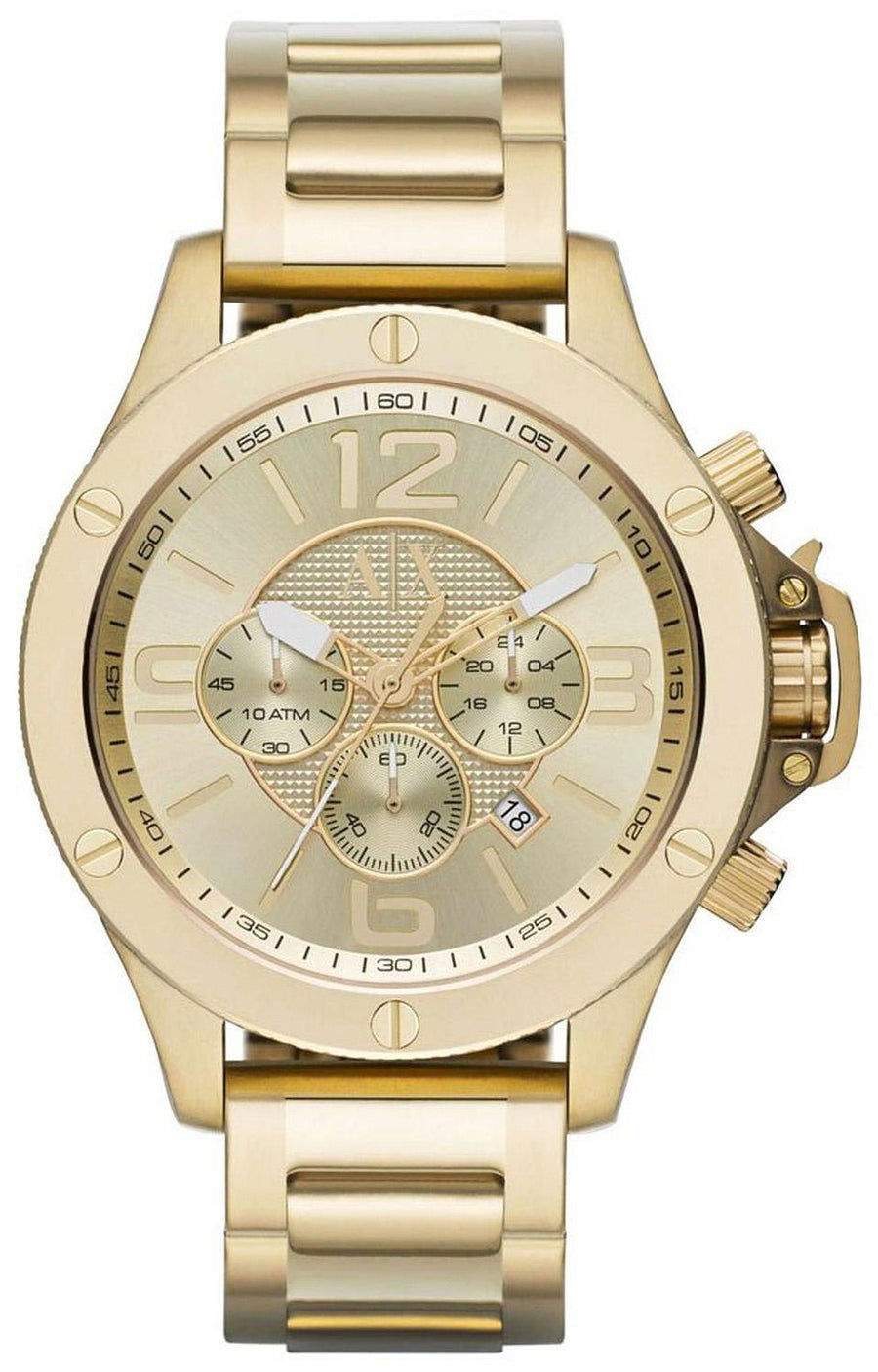 Armani Exchange Chronograph Champagne Dial Ax1504 Men's Watch