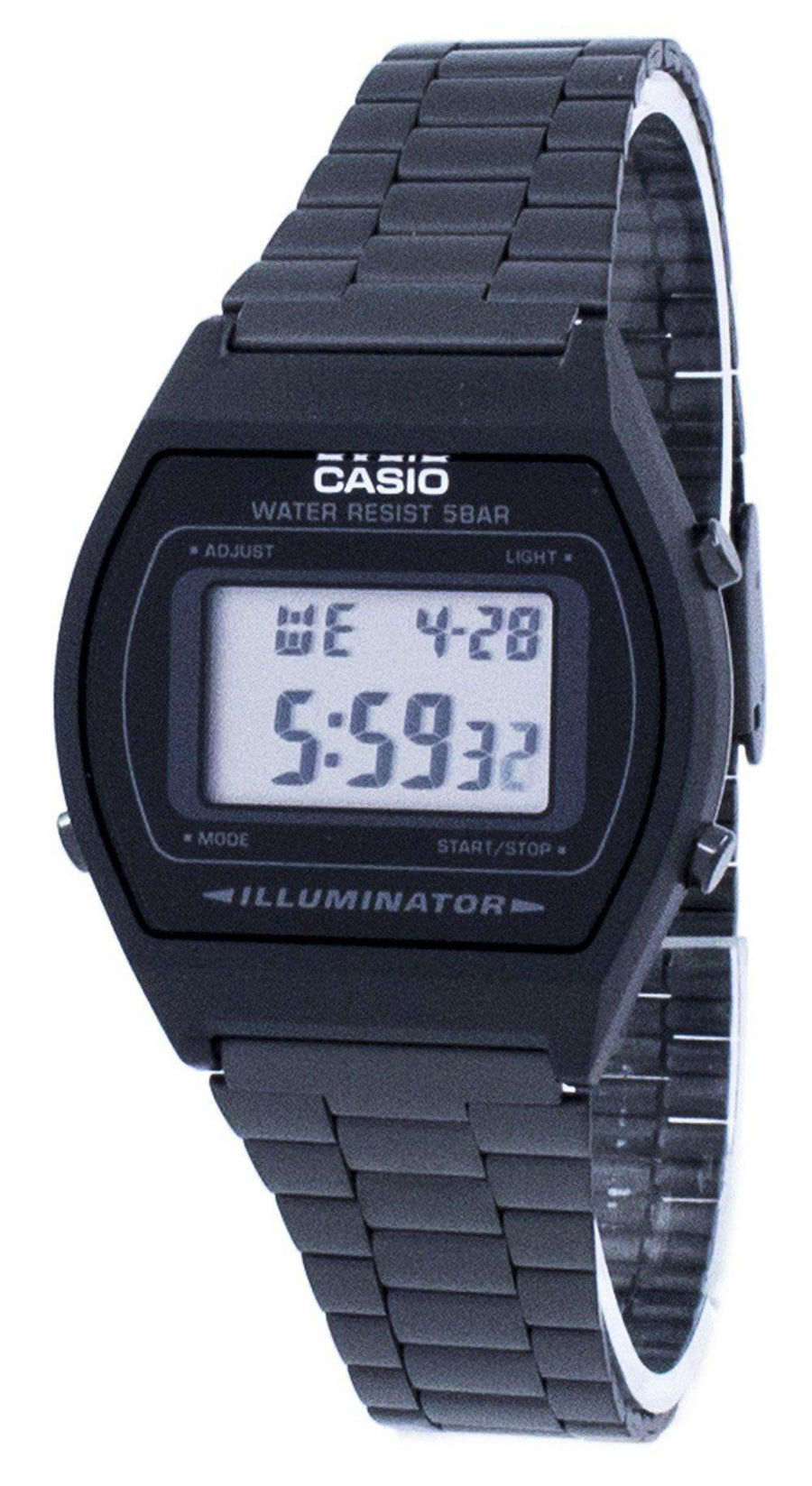 Casio Vintage Illuminator Alarm Digital B640wb-1a Unisex Watch