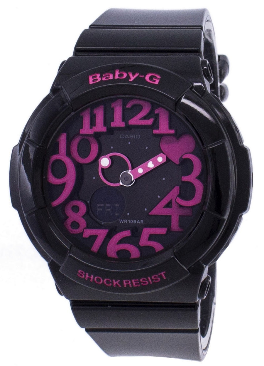 Casio Baby-g Neon Illuminator Analog-digital Bga-130-1b Women's Watch