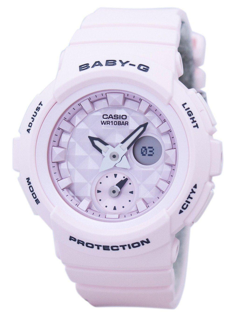 Casio Baby-g Shock Resistant World Time Analog Digital Bga-190be-4a Bga190be-4a Women's Watch