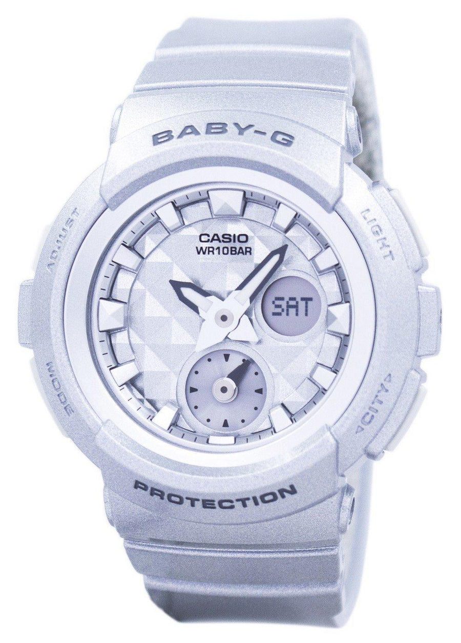 Casio Baby-g Shock Resistant World Time Analog Digital Bga-195-8a Bga195-8a Women's Watch