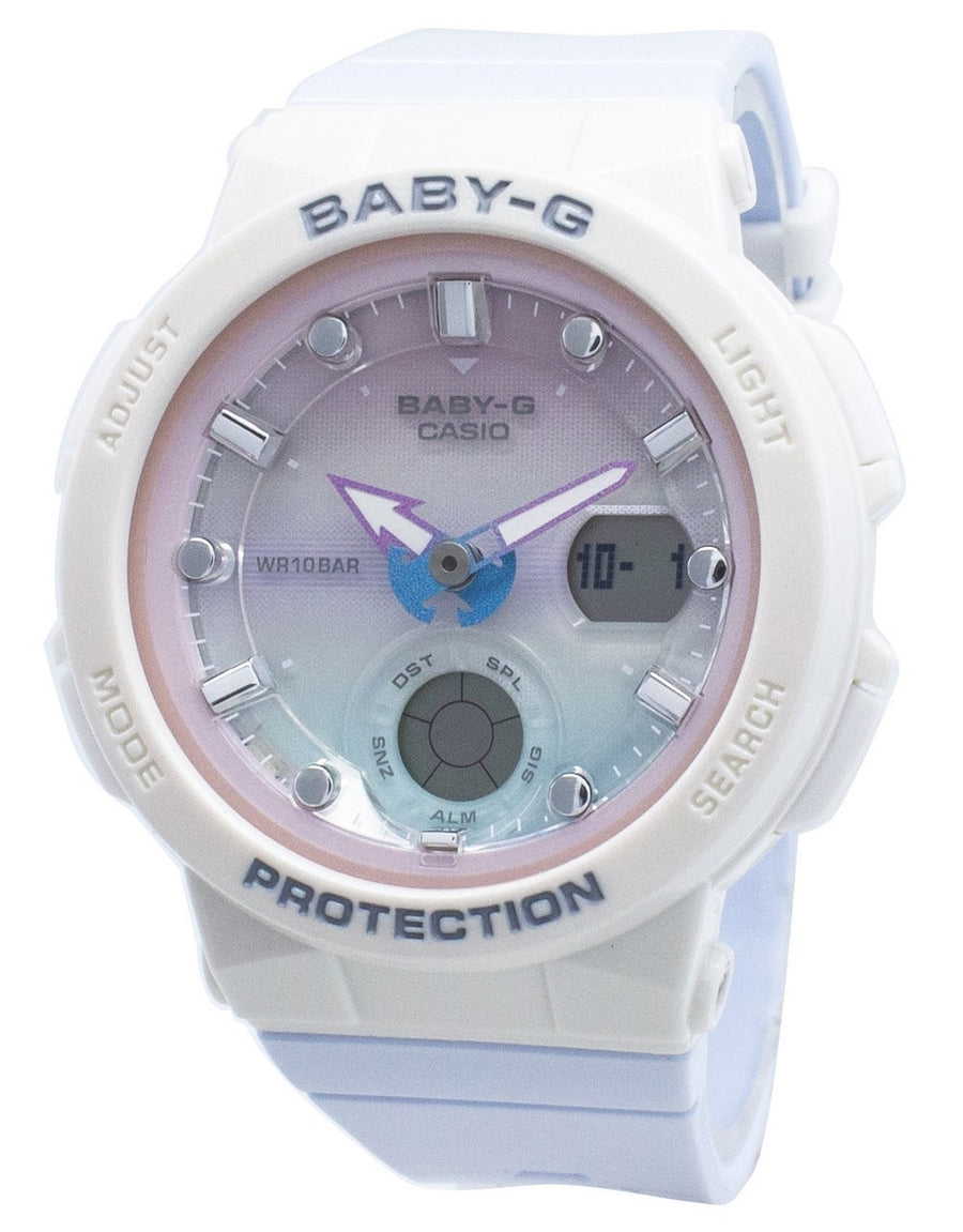 Casio Baby-g Bga-250-7a3 Bga250-7a3 World Time Quartz Women's Watch