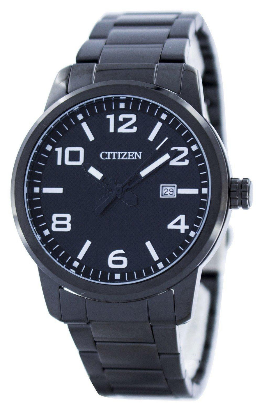 Citizen Quartz Black Dial Bi1025-53e Men's Watch