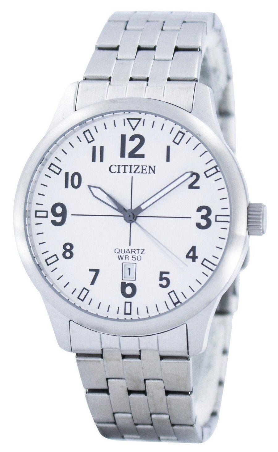 Citizen Quartz White Dial Bi1050-81b Men's Watch