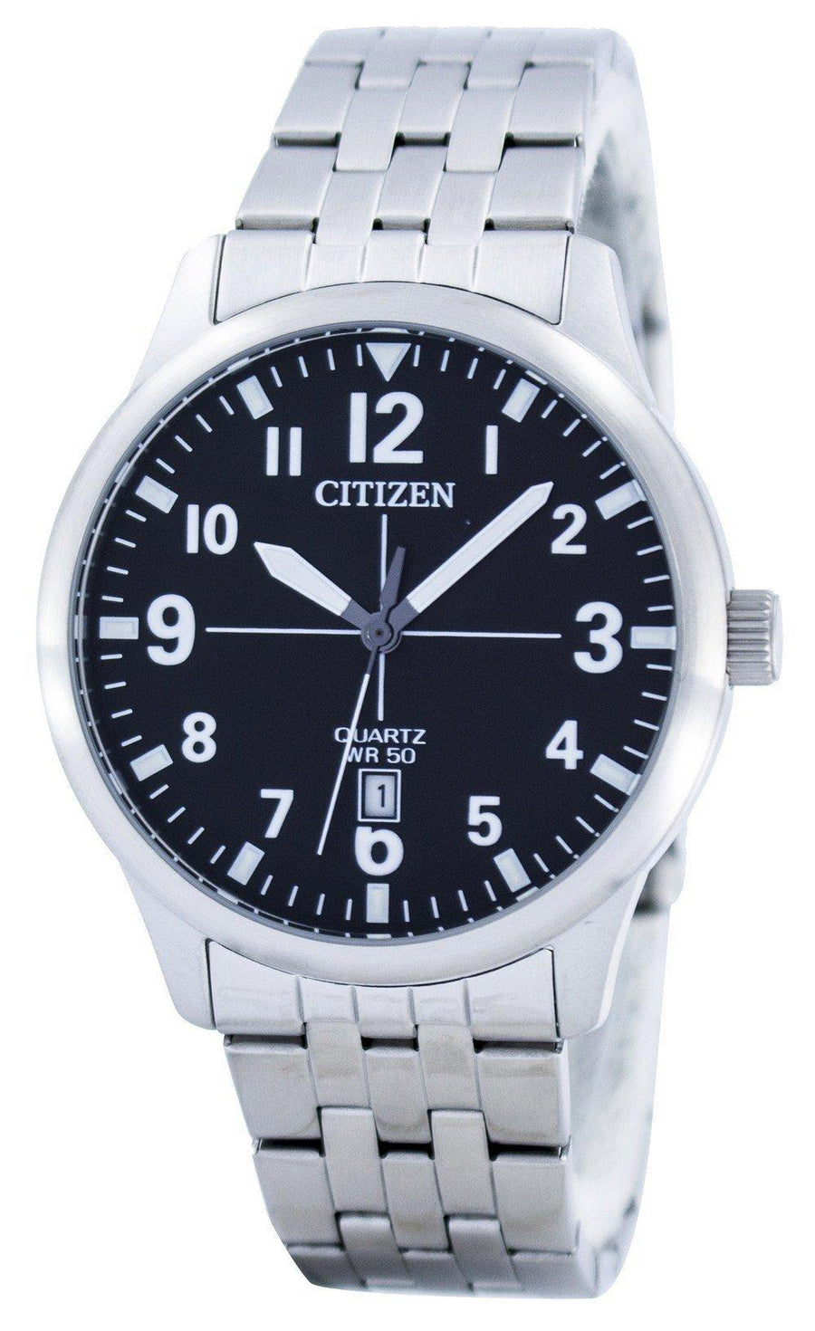 Citizen Quartz Black Dial Bi1050-81f Men's Watch