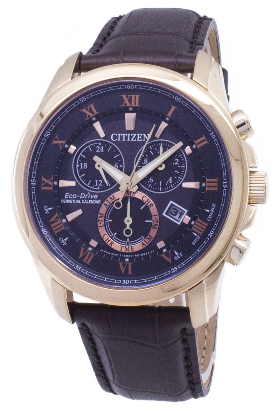 Citizen Eco-drive Bl5542-07e Chronograph Analog Men's Watch