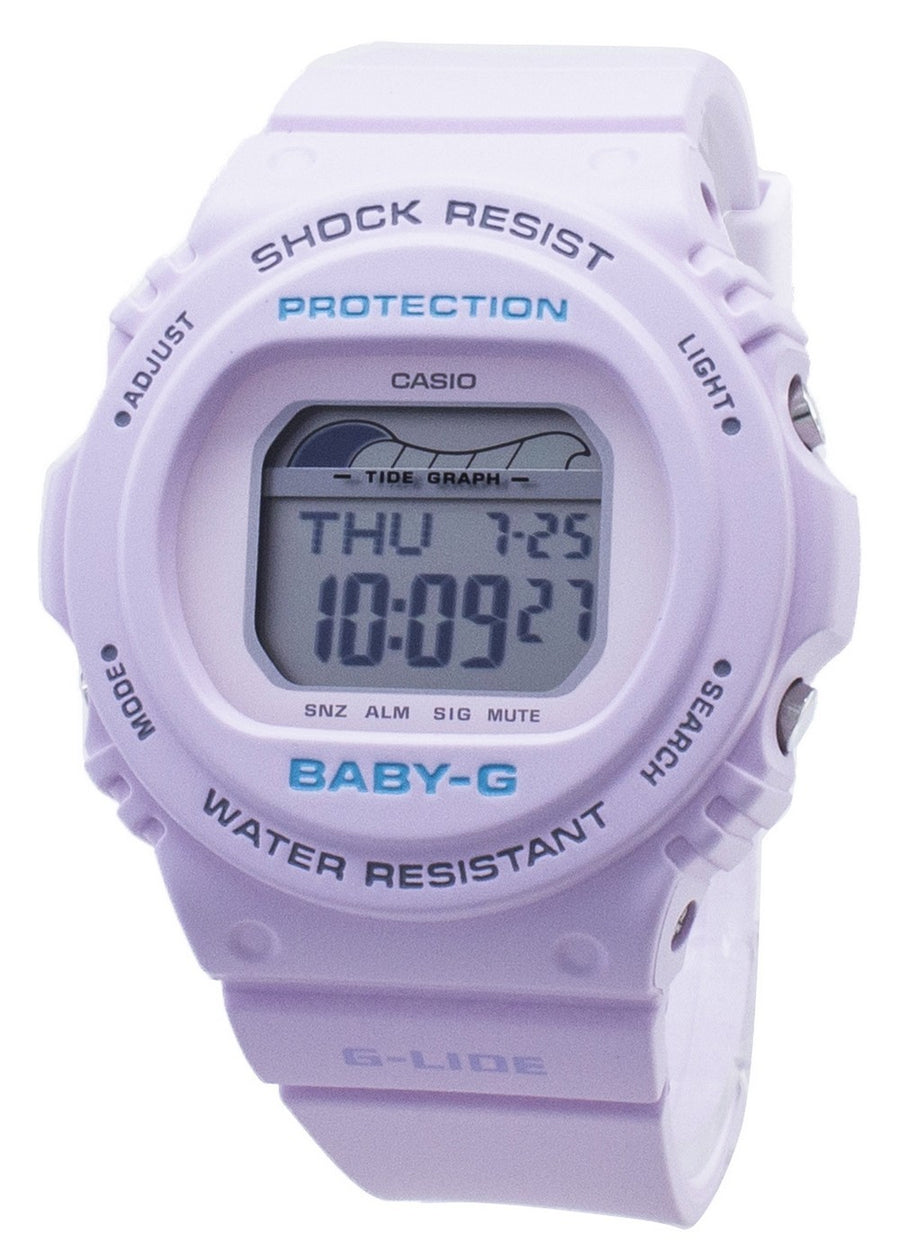 Casio Baby-g G-lide Blx-570-6 Blx570-6 Tide Graph Shock Resistant 200m Women's Watch